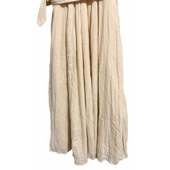 Free People Heart This Midi Dress Ivory Women's Size Medium - Picture 6 of 15